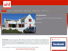 Tablet Screenshot of ahguesthouse.com